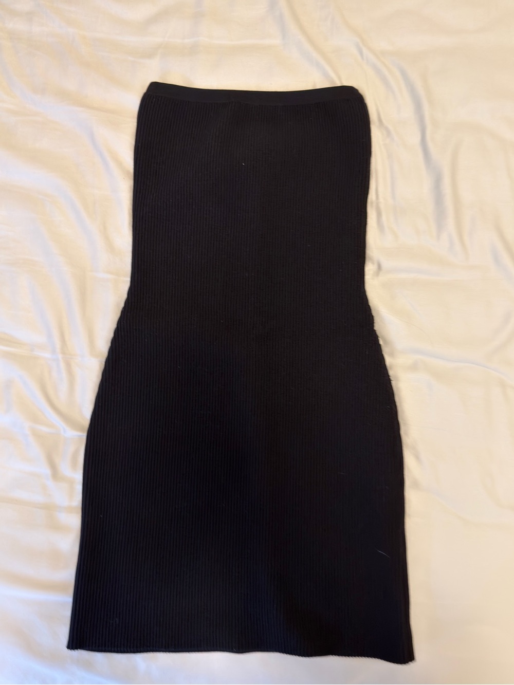 Babaton Sculpt Knit Dress Strapless